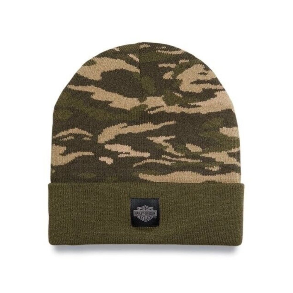 Harley-Davidson Harley Forever Green Camo Beanie